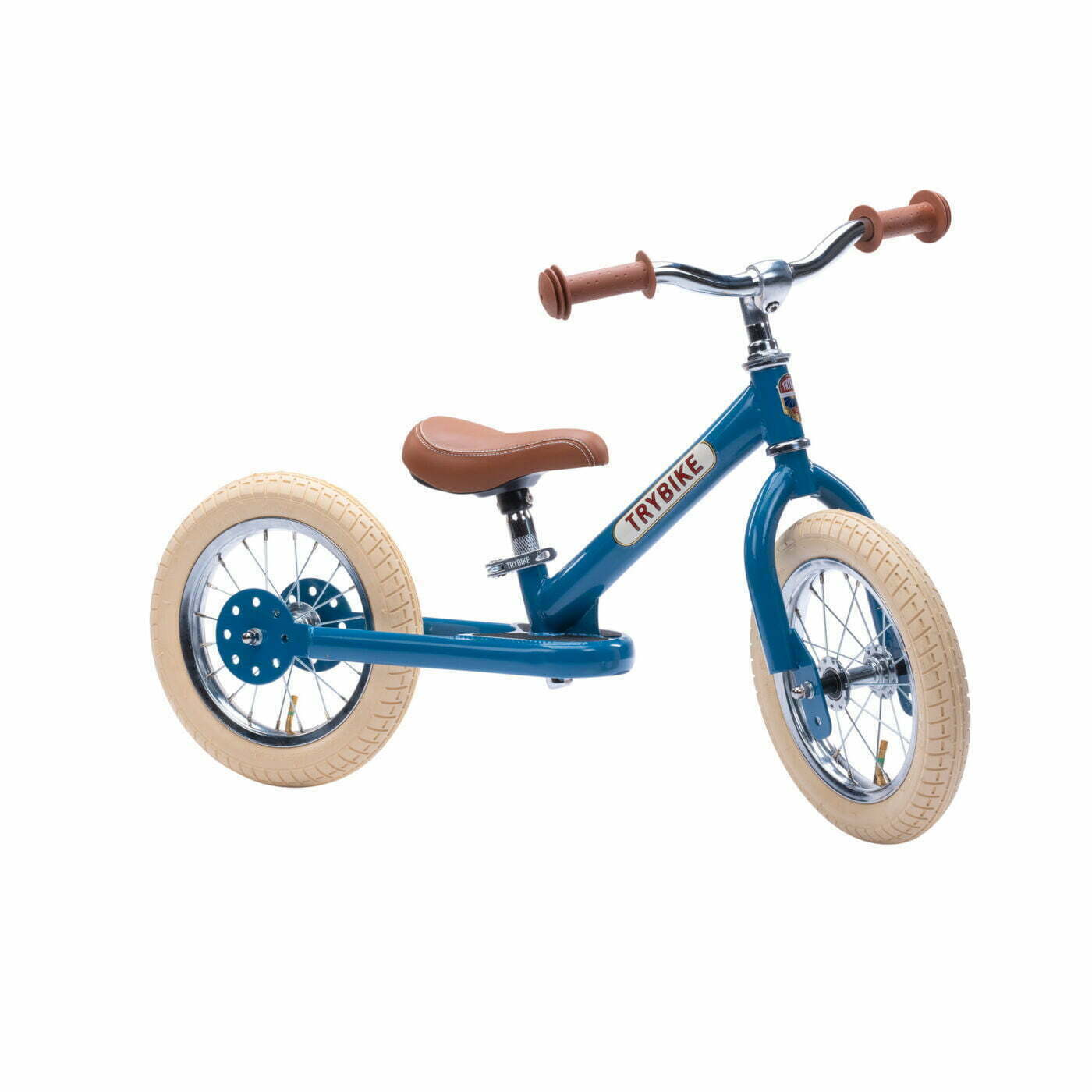 TryBike Steel Balance Trike / Bike - Vintage Blue