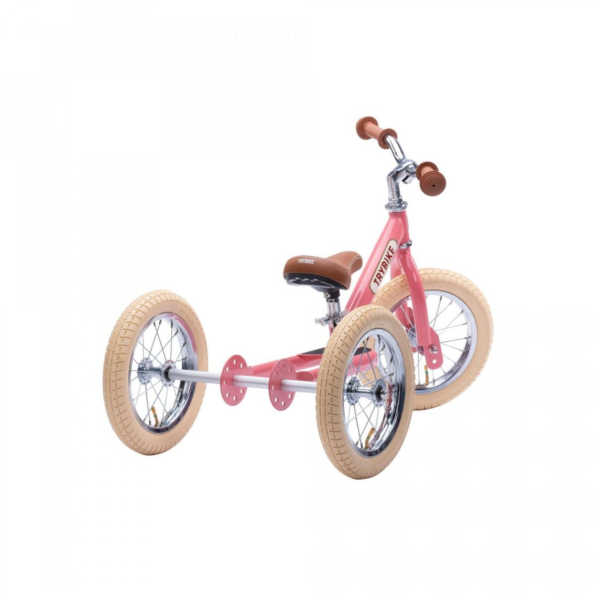 TryBike 2 In 1 Balance Trike/ Bike - Vintage Pink