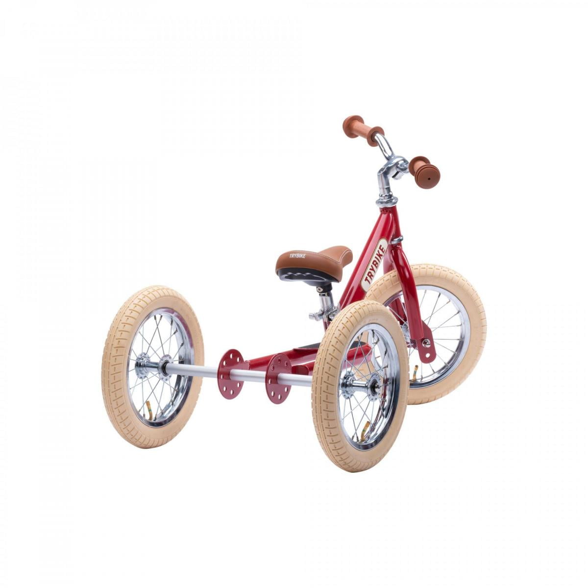 TryBike 2 In 1 Balance Trike/ Bike - Vintage Red