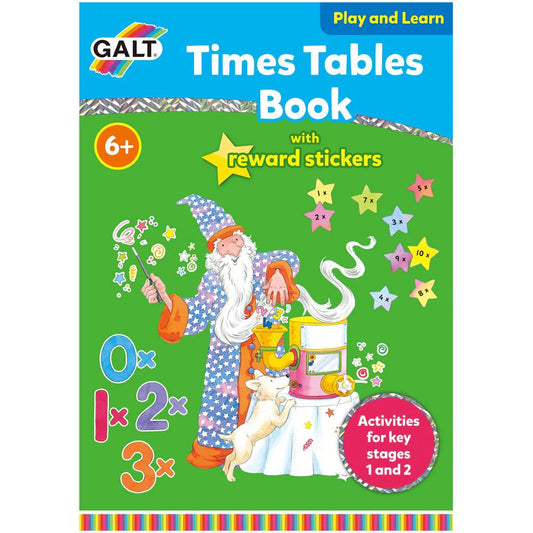 Times Table Book with Reward Stickers