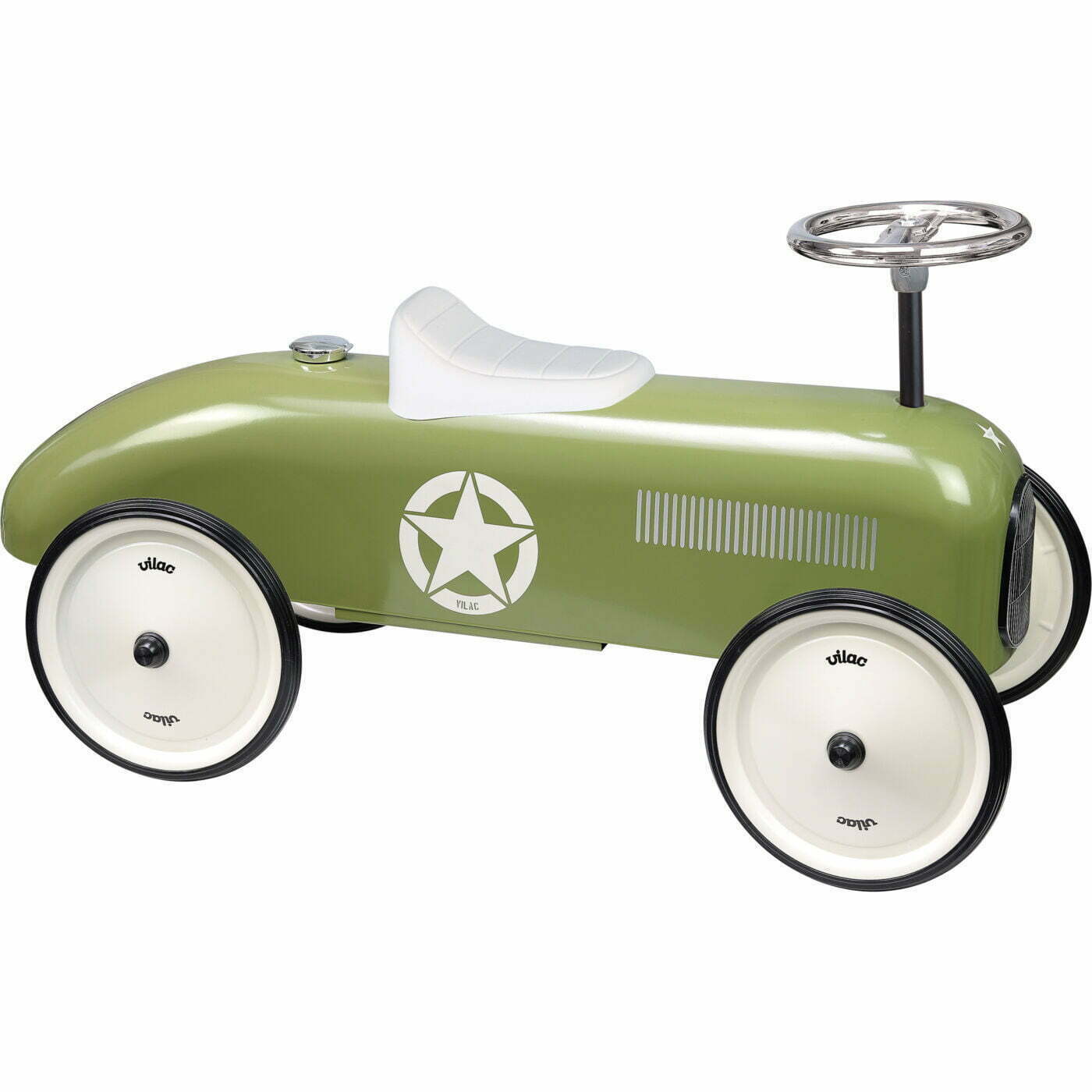 Vilac Classic Metal Car - Khaki