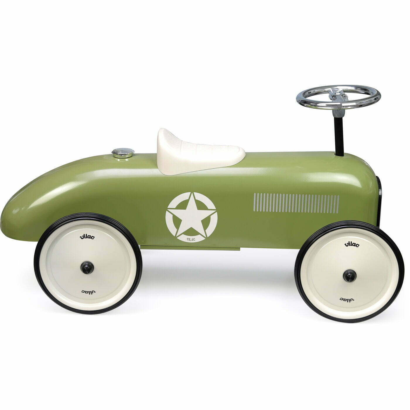 Vilac Classic Metal Car - Khaki