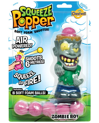 Squeeze Poppers - Zombie
