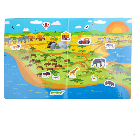 Scenic Safari Sticker Book