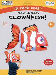 Clownfish 3D Mask Card Craft
