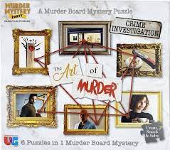 The Art of Murder - A Murder Board Mystery Puzzle