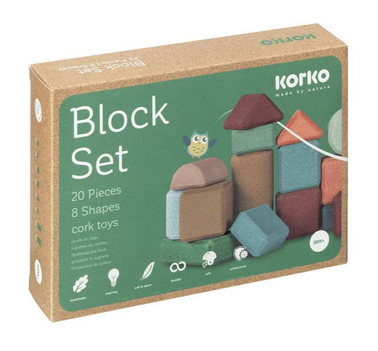 Korko 20 Piece Block Set