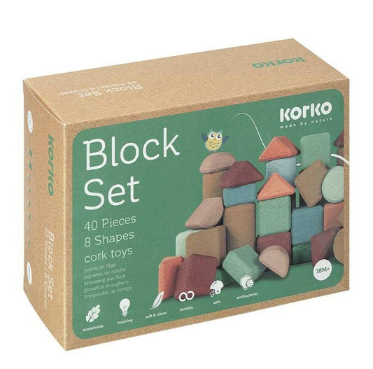 Korko 40 Piece Block Set
