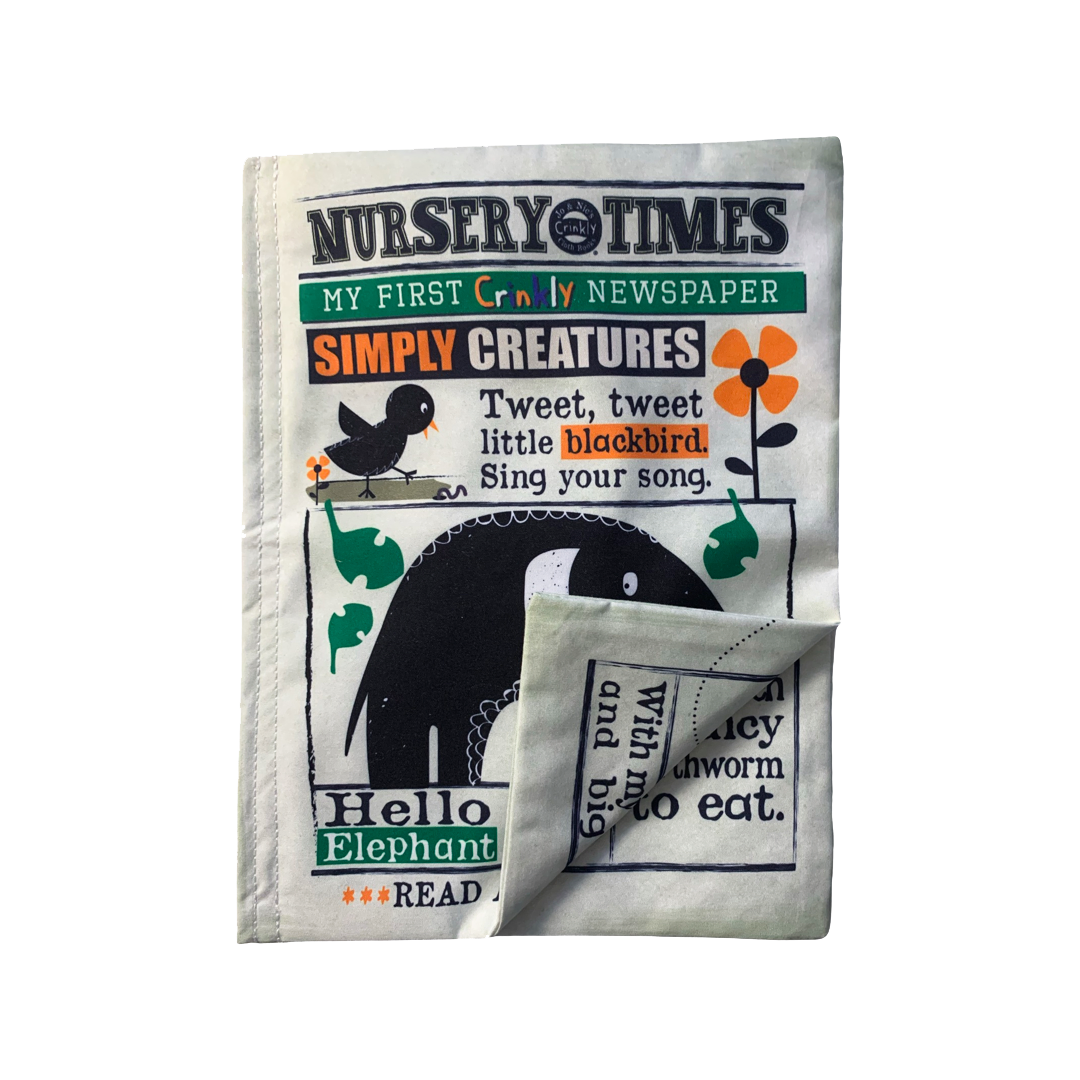 My First Crinkly Newspaper - Simply Creatures