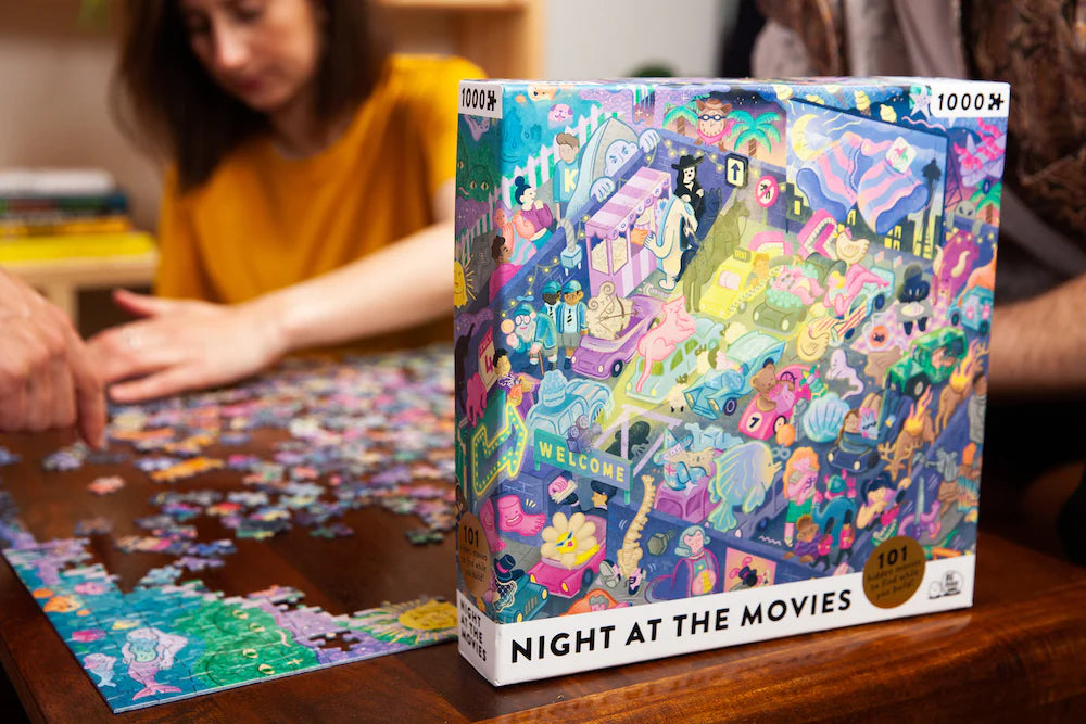 Night at the Movies Jigsaw Puzzle